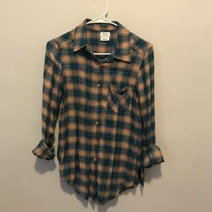 RVCA women’s xs flannel